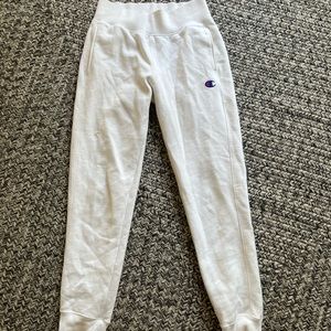 Champion White Women’s Joggers